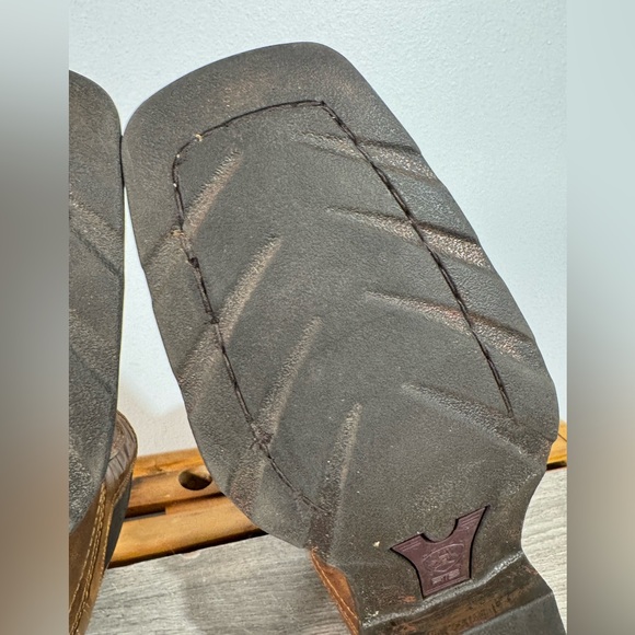 Ariat Men’s Midtown Rambler Size 8 D Barn Brown Leather 10019868 Chelsea Boots - Picture 14 of 16